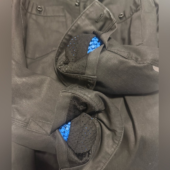 REV’IT! Worker Armored Motorcycle Overshirt, Small, CE Armor, Black - Picture 16 of 16
